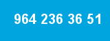 964 236 36 51 964 236 36 51